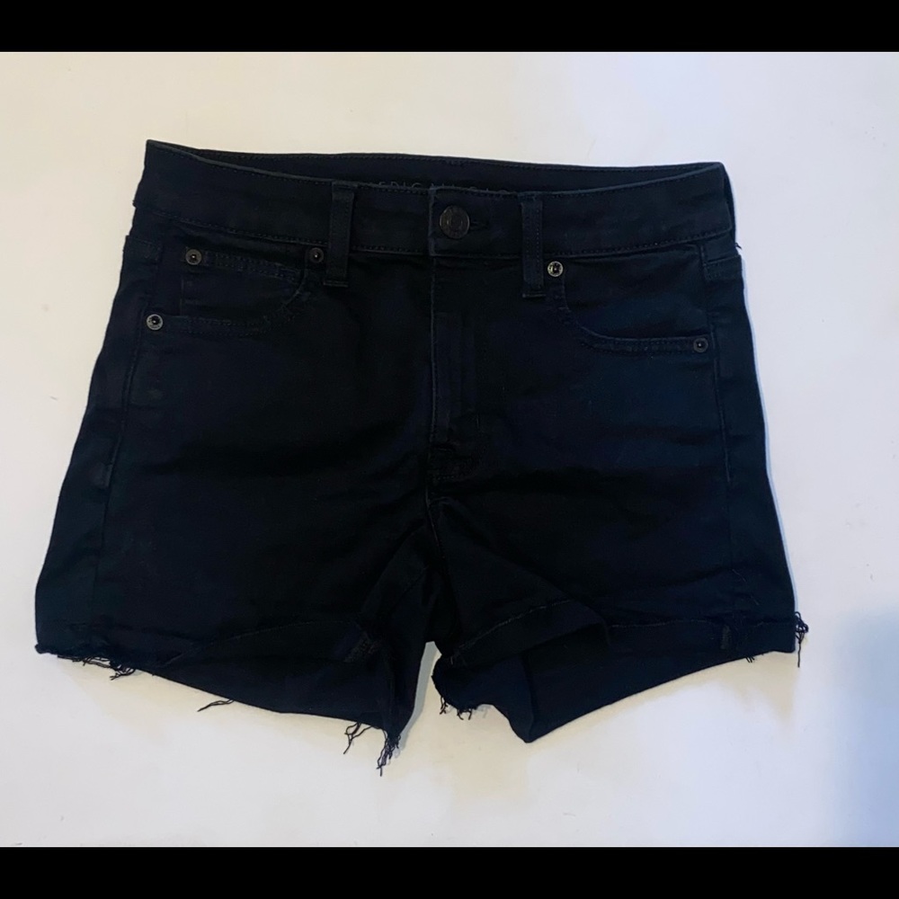 American Eagle Women's Black Shorts Size 4